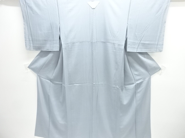 絽一ツ紋色無地着物